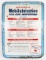 Vintage SST Mobilubrication Mobil Gas Station Embossed Sign