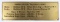 Vintage Mobil Service Station Lubrication Brass Instruction Sign
