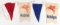 Vintage Mobil Gas Station Cloth Pennant Strand Banner