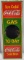 4-1/2ft Early SST Coca-Cola Gas To-Day Embossed Advertising Sign