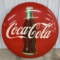 4ft Vintage SSP Coca-Cola Button Advertising Sign