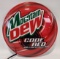 Mountain Dew Code Red Lighted Advertising Sign