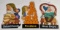3) Vintage Disney Snow White Store Display Isle Marker Signs / Dwarves