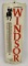 Vintage SST Windsor Canadian Whisky Advertising Thermometer