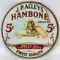 Vintage J.P. alleys Hambone Cigars Black Americana Fan Pull