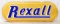 8ft Vintage Rexall Embossed Lexan Advertising Sign