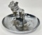 Vintage Mack Trucks Bulldog Hood Ornament Promotional Ashtray