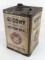 Early SOCONY Standard Oil New York 5 Gallon Motor Oil Can