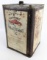 Early Gargoyle Mobiloil ÒAÓ 5 Gallon Oil Can w/ Cap