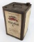Early Gargoyle Mobiloil ÒCÓ Five Gallon Oil Can