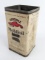 Early German / Indonesian Mobiloil Gargoyle 1 Gallon Oil Can