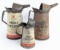 3) Early SOCONY-VACUUM Mobil Freezone Pitcher Transfer Cans