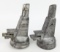 (2) Early Gargoyle Mobiloil Fillpruf Oil Bottle Spouts AF & BB