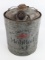Early Gargoyle Mobiloil ÒAFÓ 5 Gallon Galvanized Oil Can