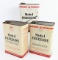 (3) Vintage SOCONY-VACUUM Mobil Freezone Anti-Freeze One Gallon Cans