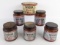 Vintage Mobil Tavern Paste Wax 1lb Glass Jars & 3lb Can