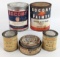 5) Early SOCONY Standard Oil New York Metal Cans