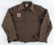 Vintage GibsonÕs Mobil Service AttendantÕs Jacket w/ Chain Stitching