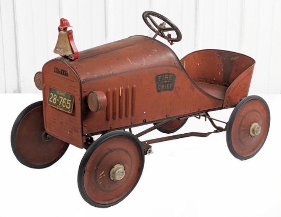 Steelcraft Durant Fire Chief Pedal Car