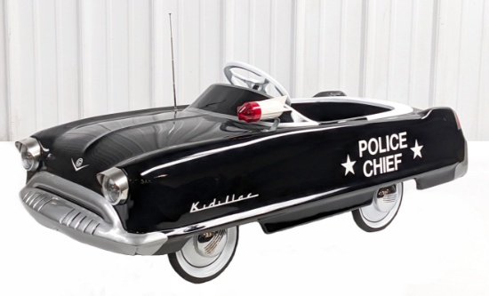 Restored Garton Kidillac Police Chief Pedal Car