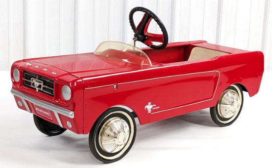 Restored Ford Mustang Pedal Car