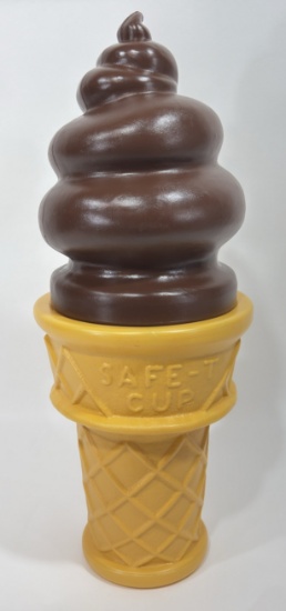 Giant Safe-T Cup Blow Mold Ice Cream Cone
