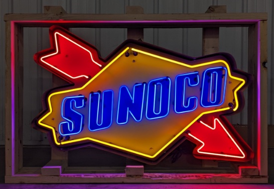 Custom Sunoco Neon Sign