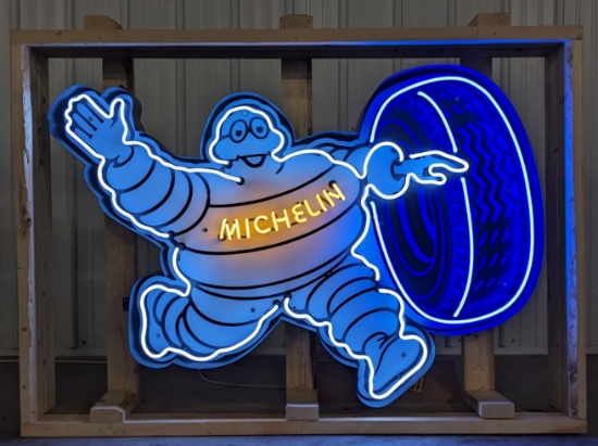 Custom Michelin Tires Neon Sign