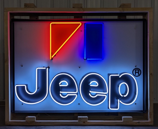 Custom Jeep Neon Sign