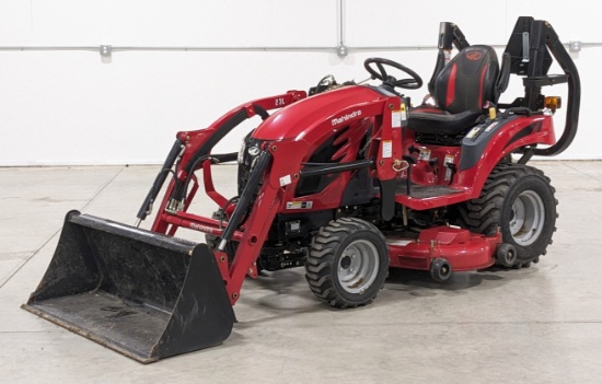 Mahindra eMax 20S HST 4WD Diesel Tractor With Loader & Mower