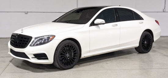 2017 Mercedes-Benz S550 4-Matic Twin Turbo Sedan