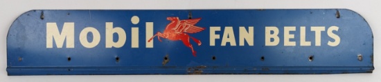 Vintage SST Mobil Service Station Fan Belts Advertising Display Rack Sign