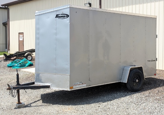 2022 16' Formula Enclosed Trailer