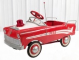 Original Murray Fire Chief Pedal Car