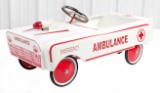 Custom Emergency Ambulance Pedal Car