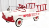 Restored Midwest Industries Studebaker Fire Truck Pedal Car