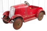 Large American National Carnival Ride Pedal Style Car