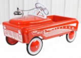 Restored Castelli Co. Fire Chief Pedal Car