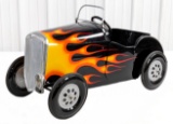 Custom Triang Hot Rod Pedal Car w/ Flames