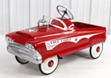 Restored Garton Fire Chief Pedal Car