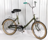 Vintage Faehnrich Super Star German Traveling Folding Bike