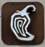 Chipotle Restaurant Lighted Advertising Sign