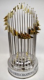 1984 Detroit Tigers World Series Full Size Replica Trophy Signed By MVP Alan Trammel
