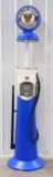 7-1/2ft Custom White Star Gasoline Visible Gas Pump Gumball Vendor By Beaver
