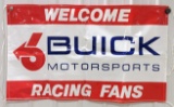 Buick Motorsports Welcome Race Fans Speedway Banner