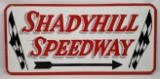Over 4ft Vintage Shady Hill Speedway Sign / Medaryville Indiana