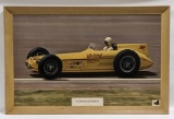Sam Hanks Winning Indy 500 Large Colorized Photo