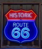 Custom Historic Route 66 Neon Sign
