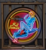 Custom Harley-Davidson Full Service Neon Sign