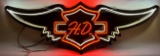 6ft Custom Harley-Davison 2-Color Neon Advertising Sign